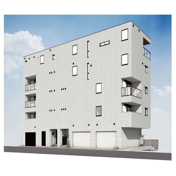 建物外観　建築中
