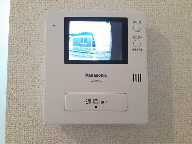 セキュリティ　モニタ付インターホンです。