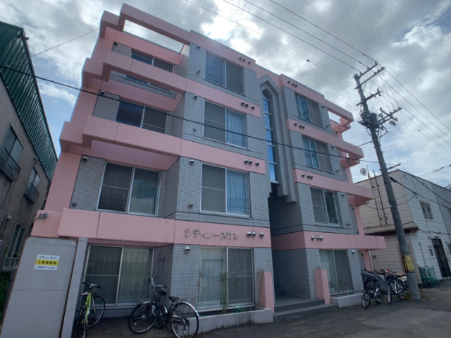 建物外観　札幌市中央区大道東５丁目「シティーノースワン」