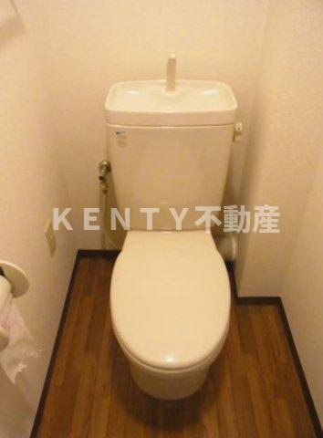 トイレ　ゆったりとした空間のトイレです