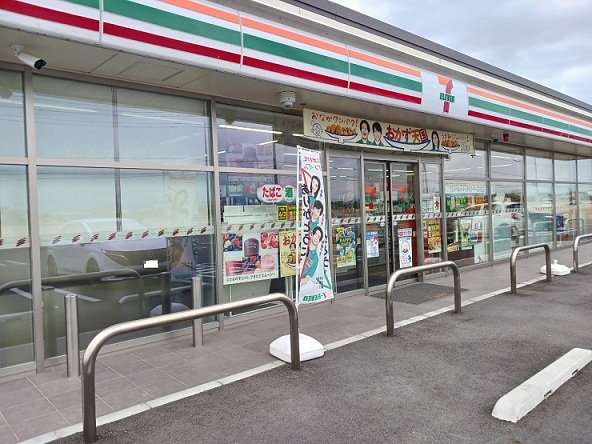 コンビニ　セブンイレブン玉村上福島店（コンビニ）まで400m