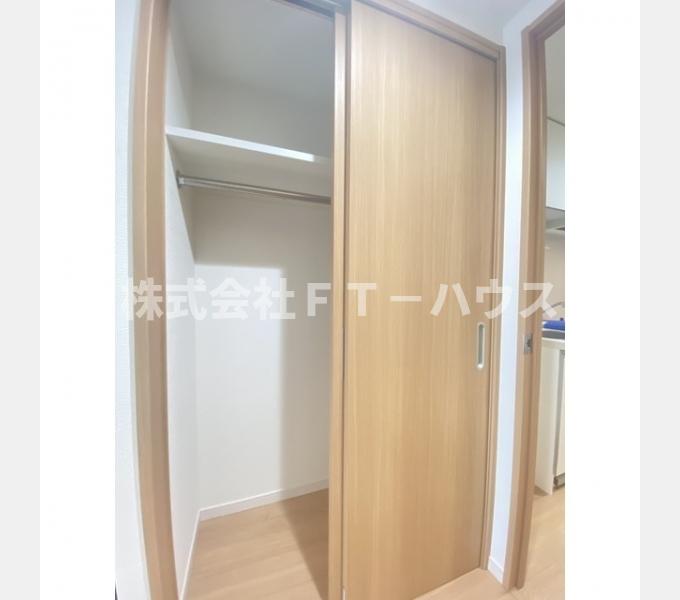 収納　収納同タイプの部屋