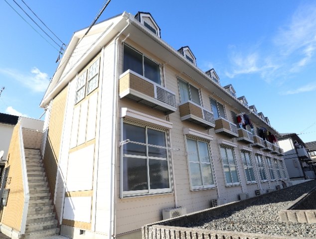 建物外観　♪単身様へ素敵な新生活に素敵な家具家電つき♪仲介料無料♪