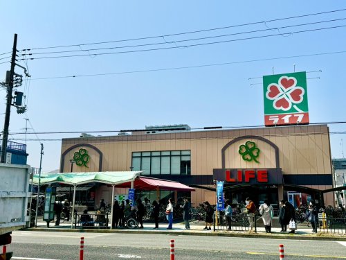 スーパー　ライフ　住吉店（スーパー）まで577m