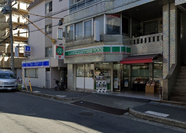 コンビニ　ローソンストア100　東淀川駅前店（コンビニ）まで475m