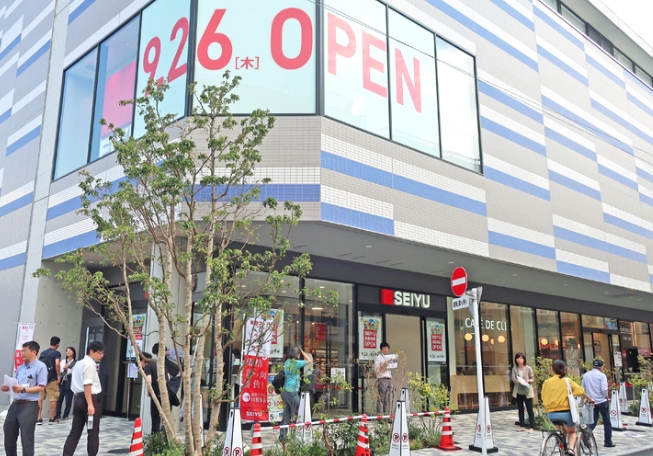 スーパー　西友東長崎店（スーパー）まで447m