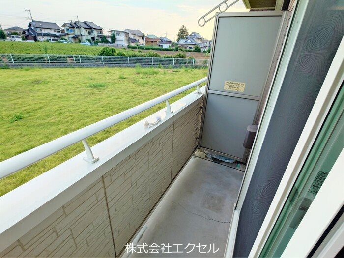バルコニー　風通しがいいです。