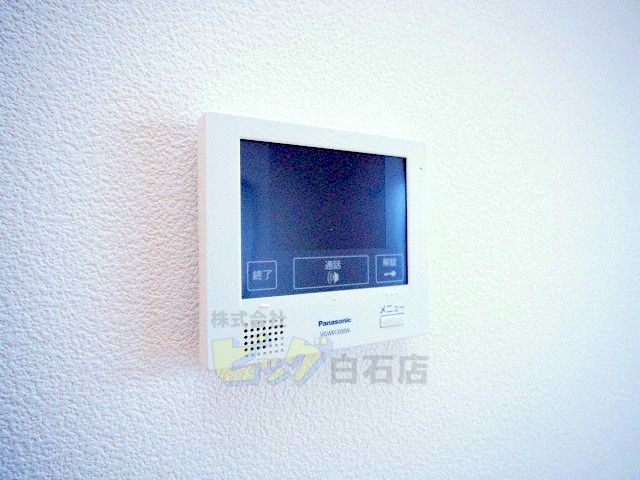セキュリティ　モニター付きインターホン完備しています♪