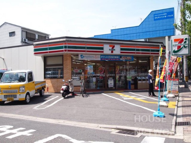 コンビニ　セブンイレブン　京都堀川北大路店（コンビニ）まで203m