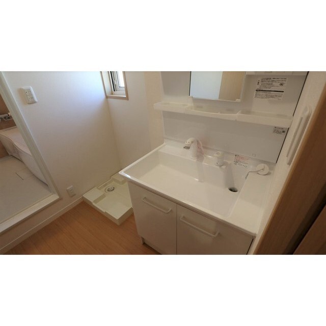 洗面設備　※建築中のためイメージ画像です。