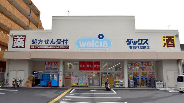 ドラックストア　ダックス右京花屋町店（ドラッグストア）まで390m