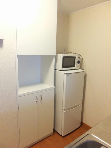 その他　大型家電設置済みのお部屋です。