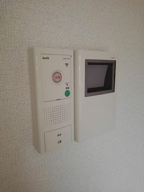 セキュリティ　モニター付きインターホン