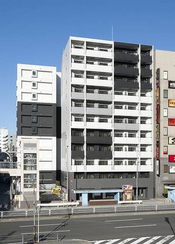 建物外観　モノトーン調のスタイリッシュな外観★