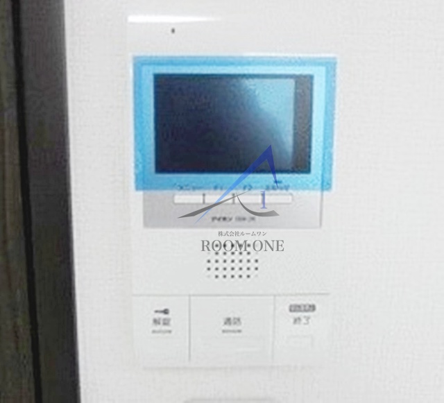 セキュリティ　モニター付インターホンです。