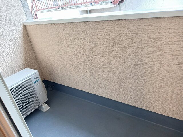 バルコニー　落ち着いた時間を過ごせるバルコニーです