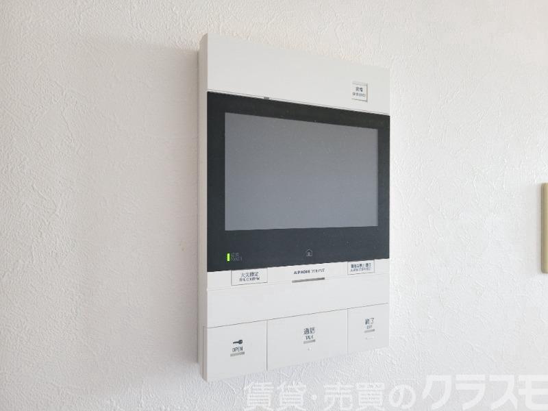 その他設備　来訪者が確認できるモニターホン♪