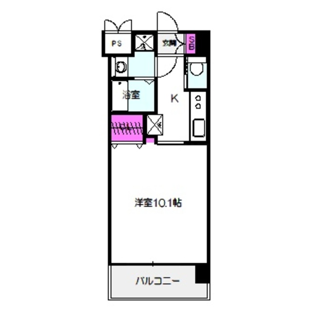 ForestGrace深江橋IIの間取り写真