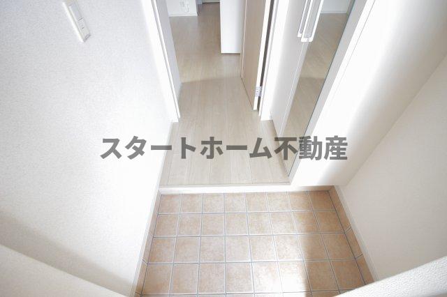 玄関　明るい玄関です