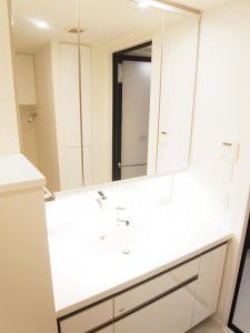 洗面設備　※別部屋の参考写真です。