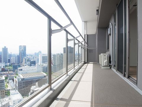 バルコニー　※別部屋の参考写真です。