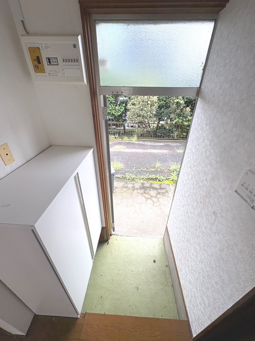 モクダイハイツの玄関写真