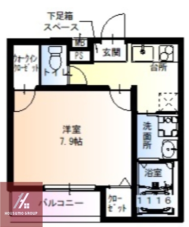 フジパレス大桐V番館の間取り写真