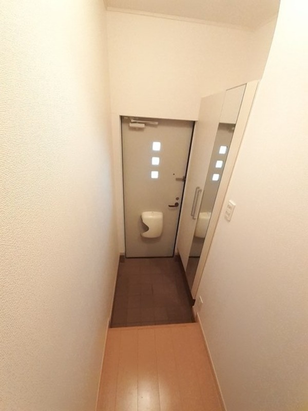 ＪＲ信越本線 北高崎駅 徒歩10分 2階建 築18年の玄関写真