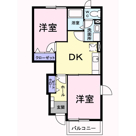ヴェルカーザ IIの間取り写真