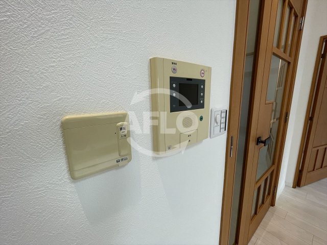 セキュリティ　エステムコート谷町六丁目IIアクティーネ　モニター付きインタ