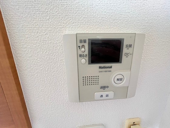 セキュリティ　※別部屋の写真です