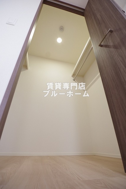 収納　大容量のウォークインクローゼット！