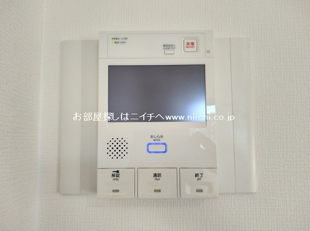 セキュリティ　モニター付インターホン