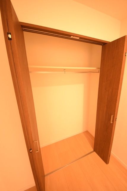 収納　洋室にある収納です