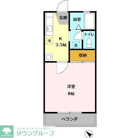 ジュリアの間取り写真