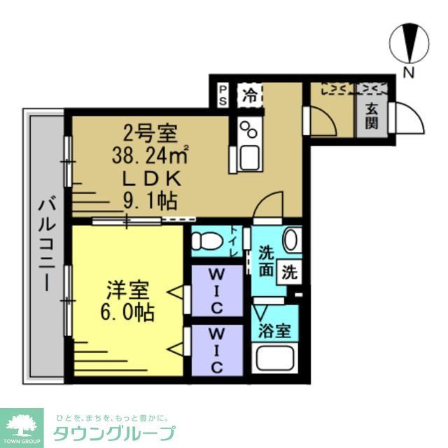 Ajour蘇我06の間取り写真