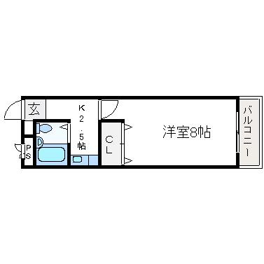 サンウィズMIYATAの間取り写真