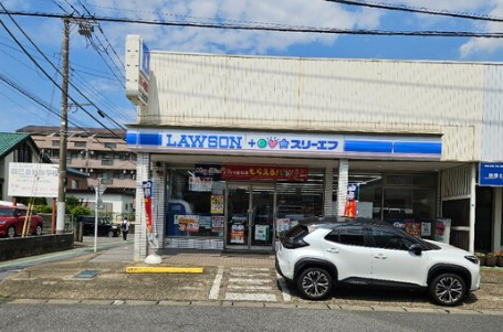 コンビニ　ローソン・スリーエフ 浜野駅前店（コンビニ）まで587m