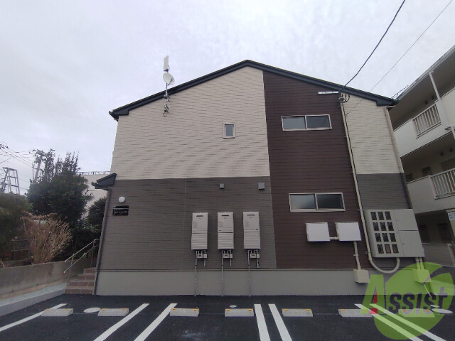 建物外観　仙台市若林区一本杉町「ウエノハイツ一本杉町」