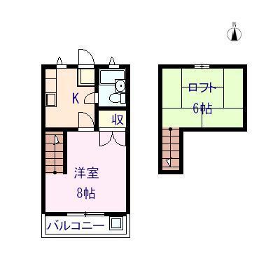 カメリアハイツIIIの間取り写真