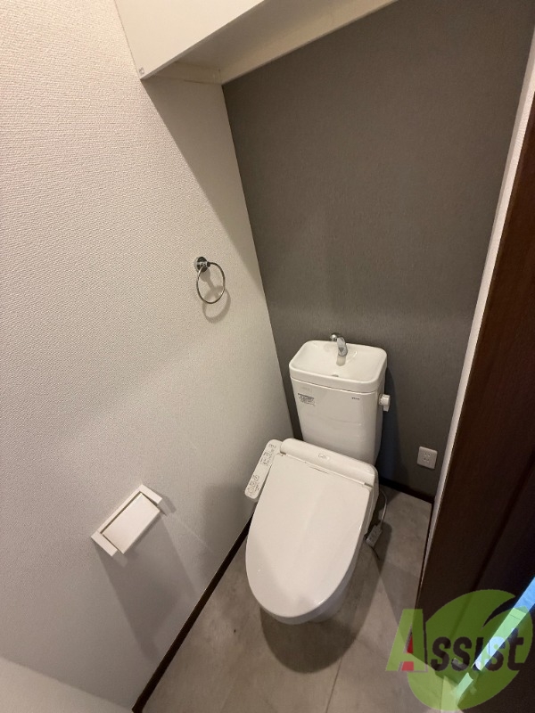 トイレ　トイレはこちらです。シンプルで使いやすそうですね。