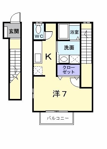 CASA友の間取り写真
