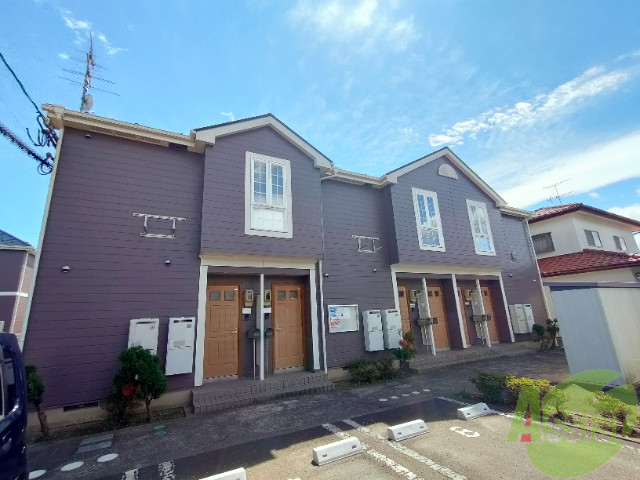 建物外観　名取市本郷字大門「グリーンハイツ大門」