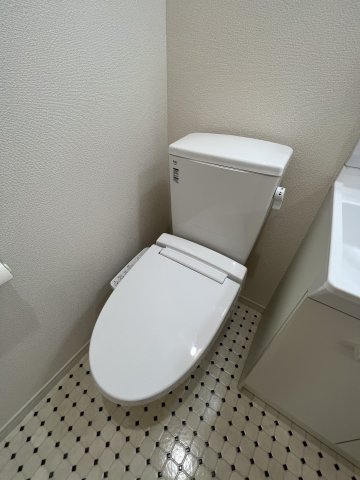 ＪＲ総武線 新検見川駅 徒歩15分 2階建 築5年のトイレ写真