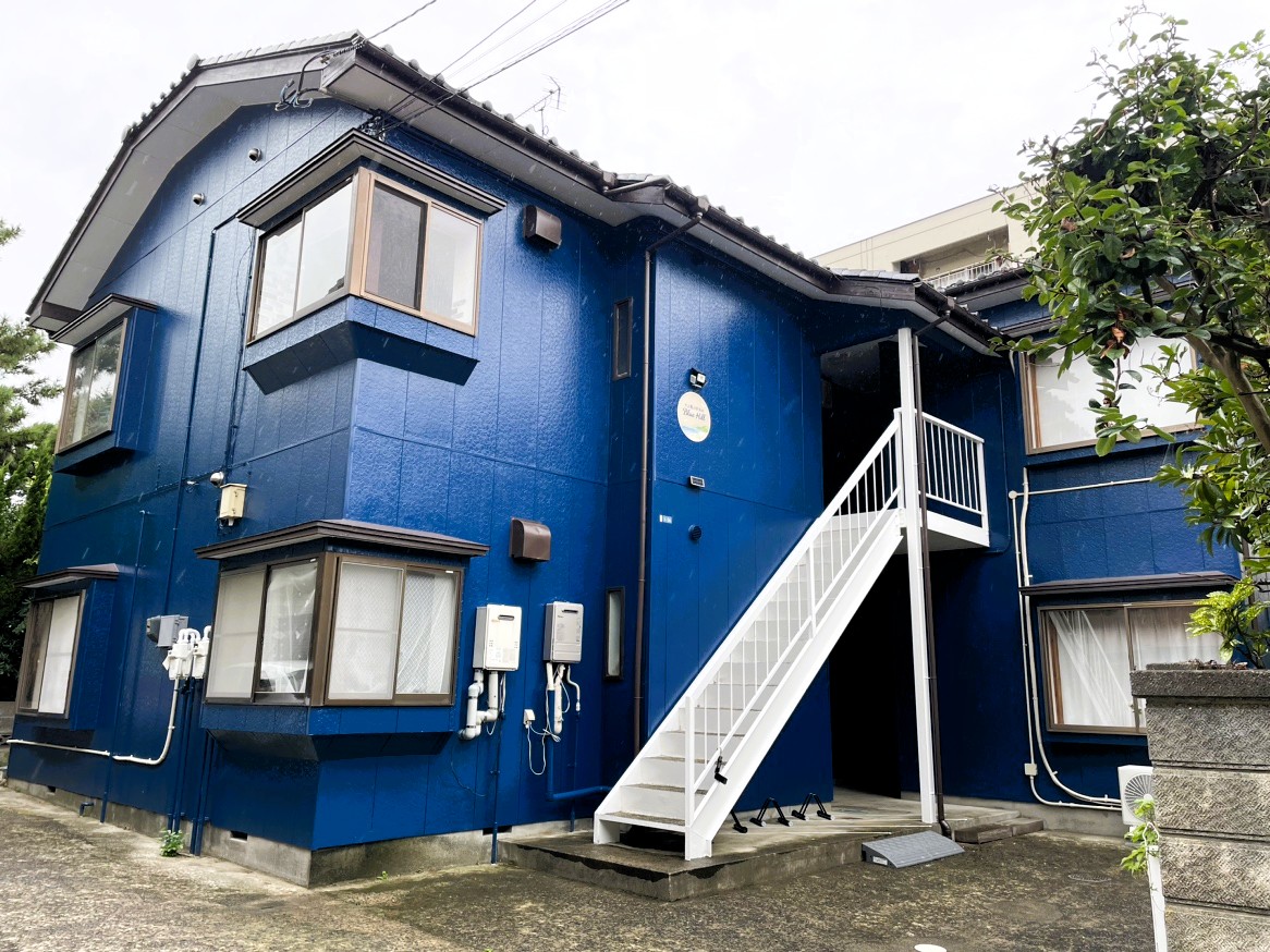 建物外観　そよ風と砂浜のBlueHill外観