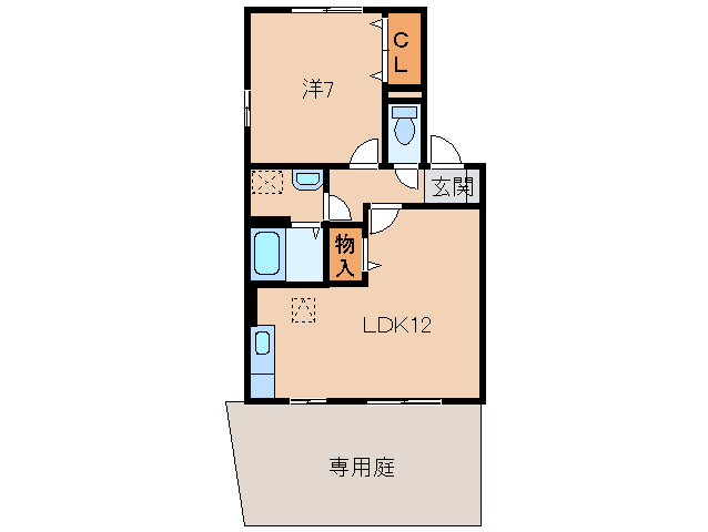 リプルス浜の宮II A棟の間取り写真