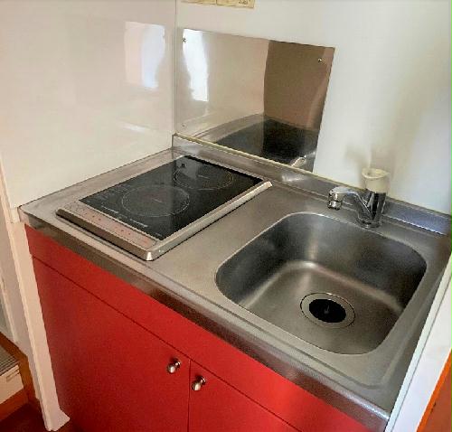 レオパレスブルーメハイム高田IIのキッチン写真