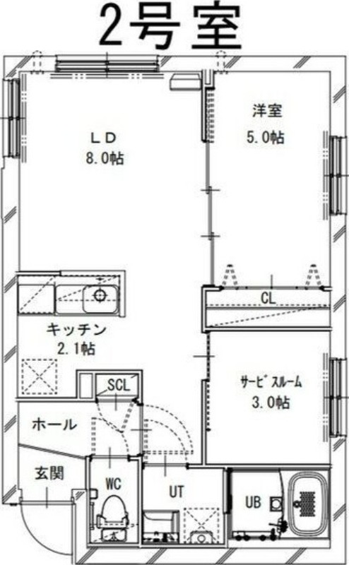 Partire 裏参道の間取り写真