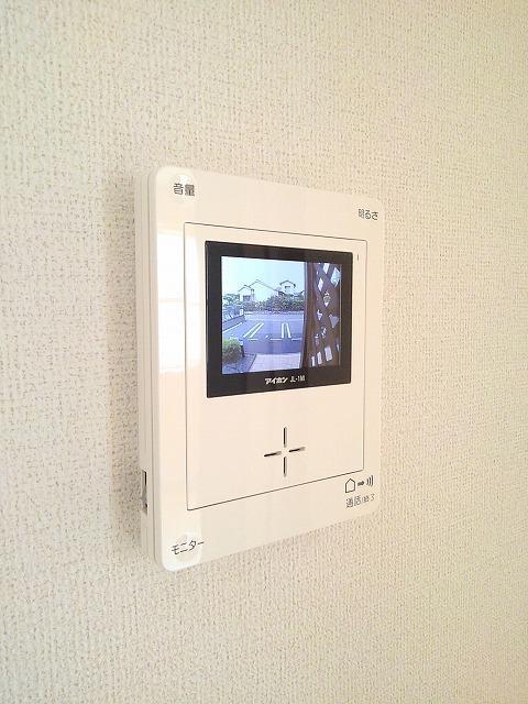 セキュリティ　モニター付きインターホン