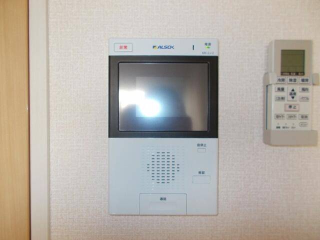 セキュリティ　モニター付きインターホンです
